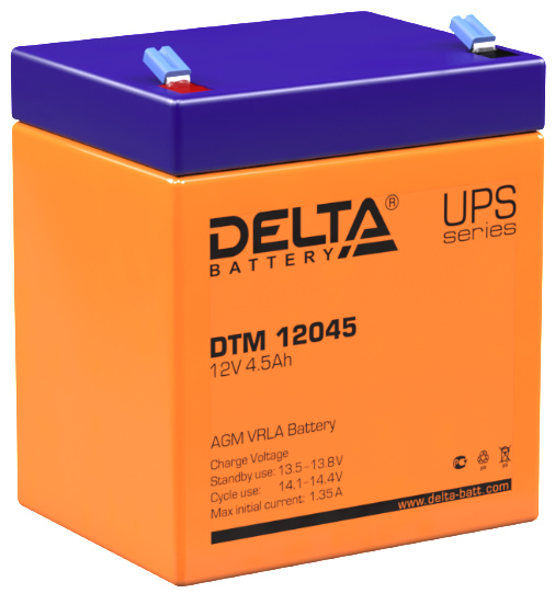 Delta DTM 12045 аккумуляторная батарея