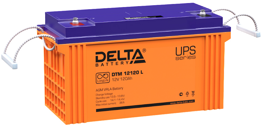 Delta DTM 12120 L аккумуляторная батарея