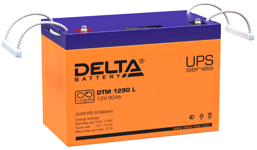 Delta DTM 1290 L аккумуляторная батарея