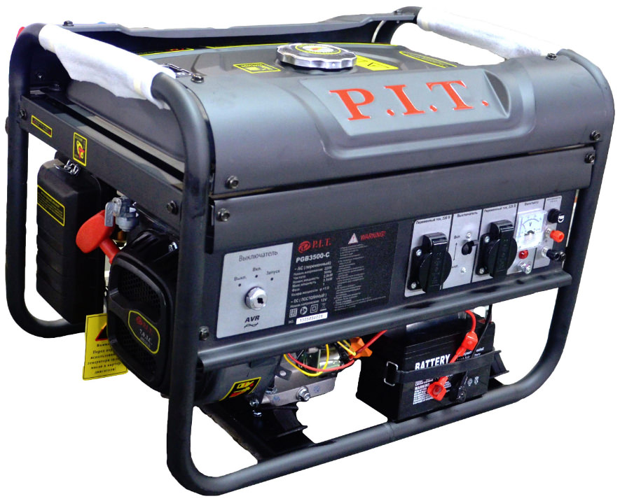 Электрогенератор бензиновый PIT PGB 3500-C