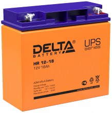 Delta HR 12-18 аккумуляторная батарея 12v