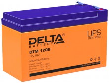 Delta DTM 1209 аккумуляторная батарея 12v