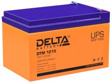 Delta DTM 1215 аккумуляторная батарея 12v