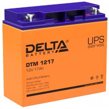Delta DTM 1217 аккумуляторная батарея 12v