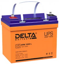 Delta DTM 1233 L аккумуляторная батарея 12v