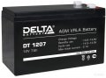 Delta DT 1207 аккумуляторная батарея 12v